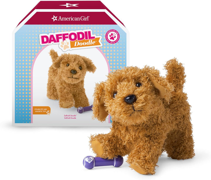 Muñeca American Girl Truly Me de 18 pulgadas con perro doodle magné...