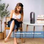 KONSIDEN Ventilador de escritorio sin aspas, ventilador de oficina...