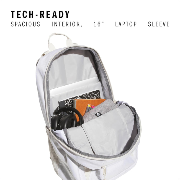 adidas Excel Mochila Grande Duradera Atlética para Laptop y Libros