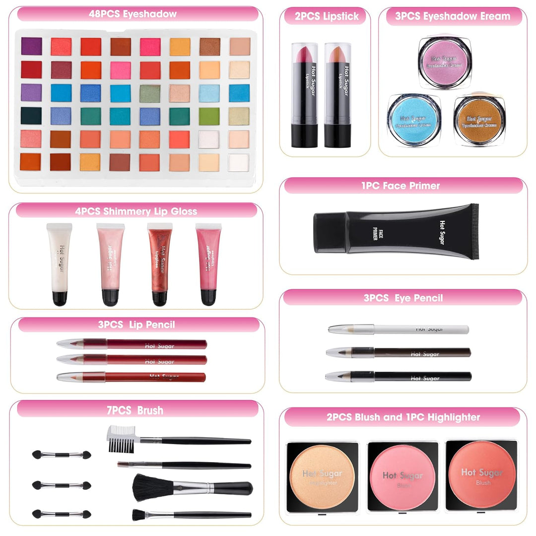Kit de maquillaje Hot Sugar para niñas preadolescentes de 10 a 12 a...