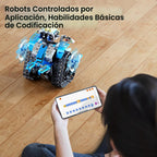 Sillbird Kit de robot de construcción con control remoto, regalo STEM para