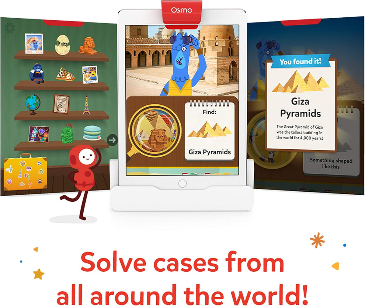 Osmo Little Genius Starter Kit para tablet Fire + paquete de agencia detective de 5 a 12 años