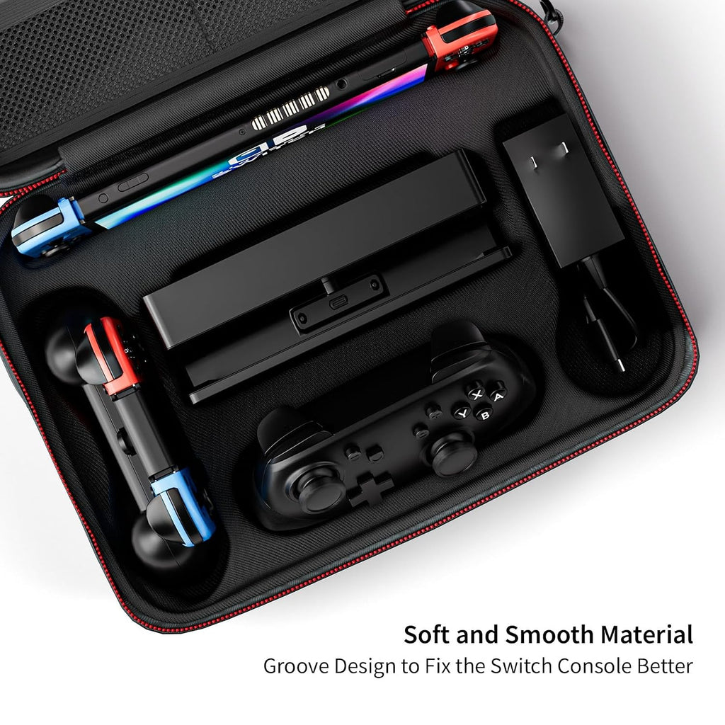 COOWPS - Funda para Nintendo Switch y modelo OLED, estuche de