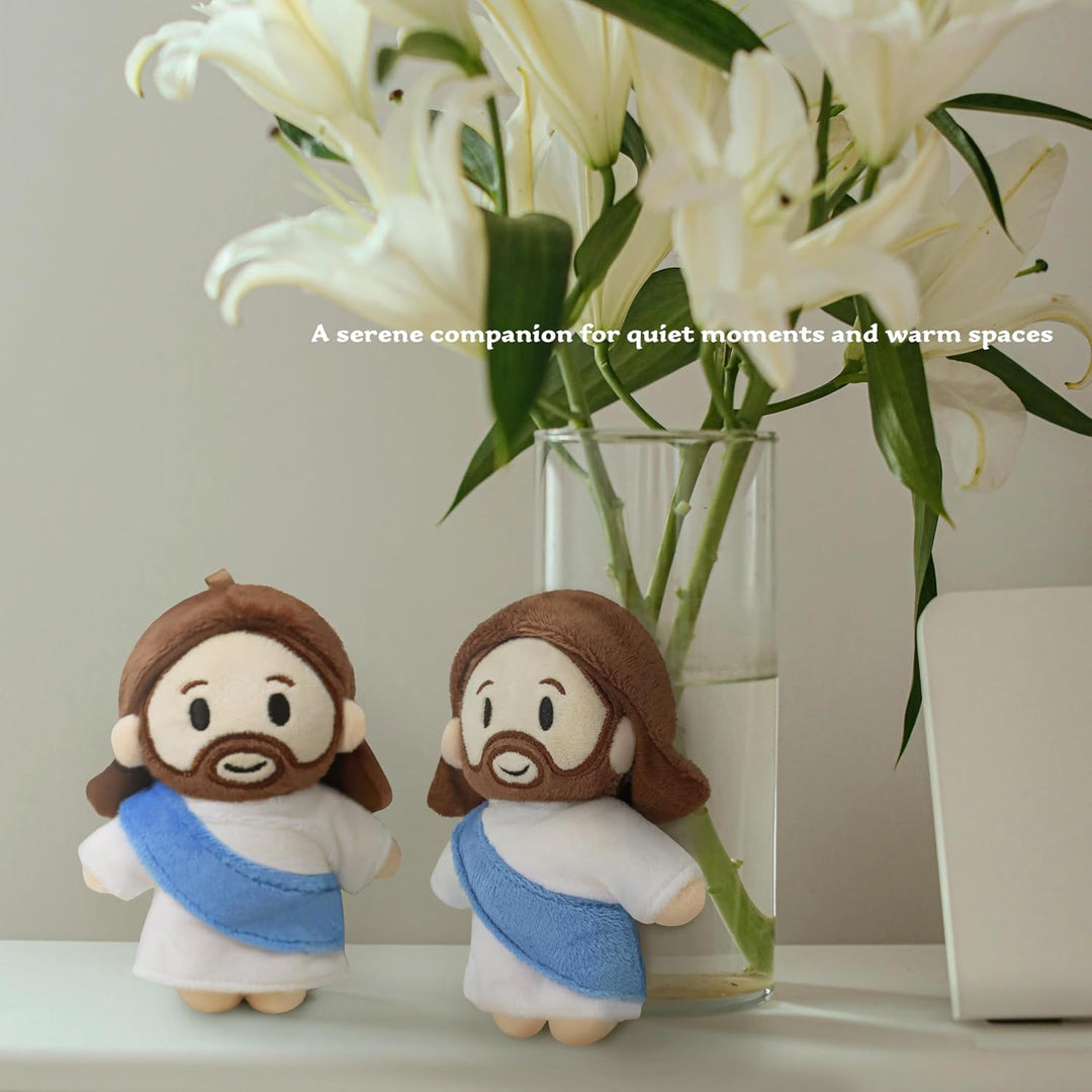 Tiralia Muñeco de peluche de Jesús, animal de peluche religioso sua...