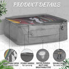 Silkfly 8 cubos de embalaje XL para equipaje de viaje, simple, gris