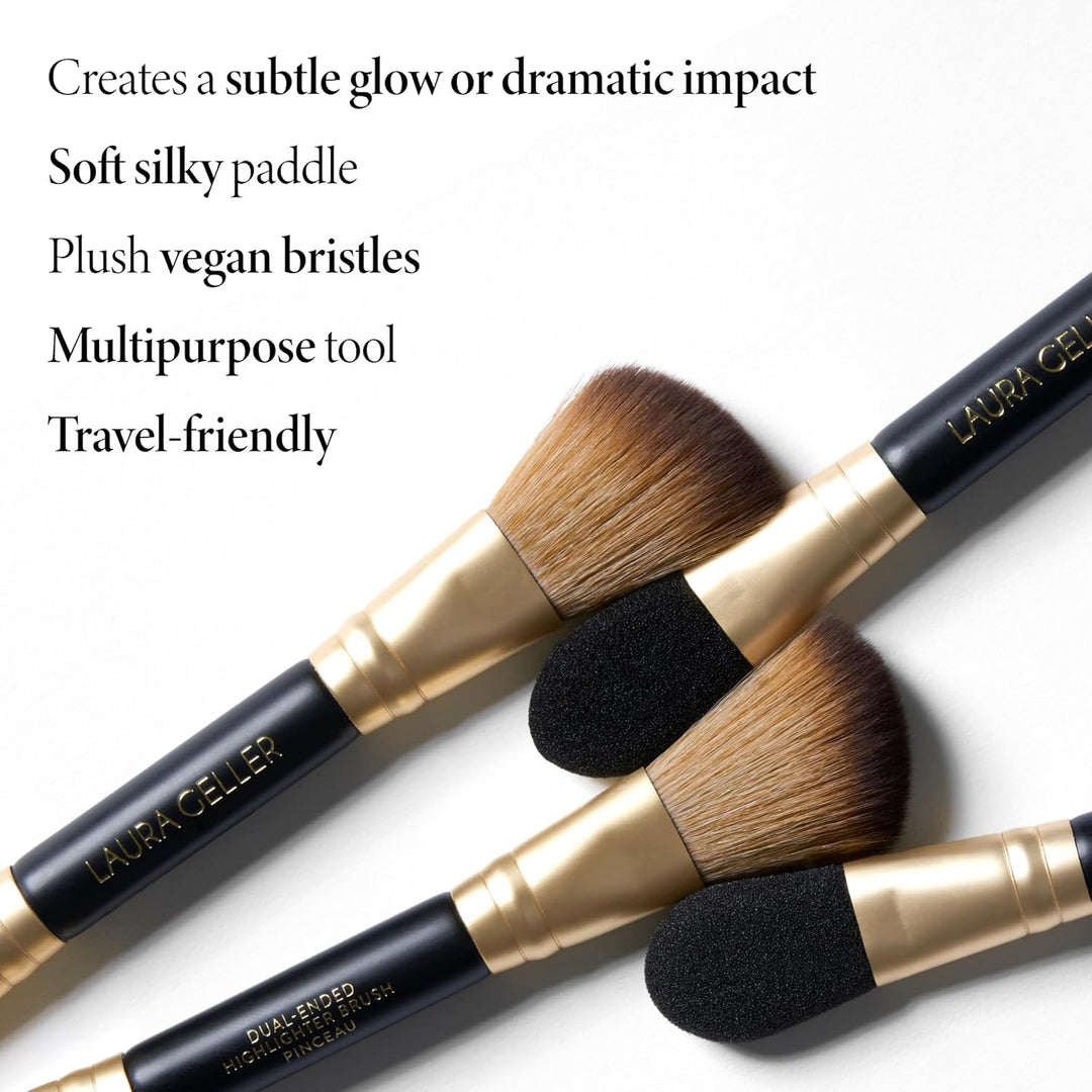 LAURA GELLER NEW YORK Pinceles de maquillaje profesional cosmético,...