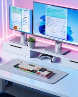 Redragon Teclado mecánico inalámbrico para juegos, triple modo BT\/...