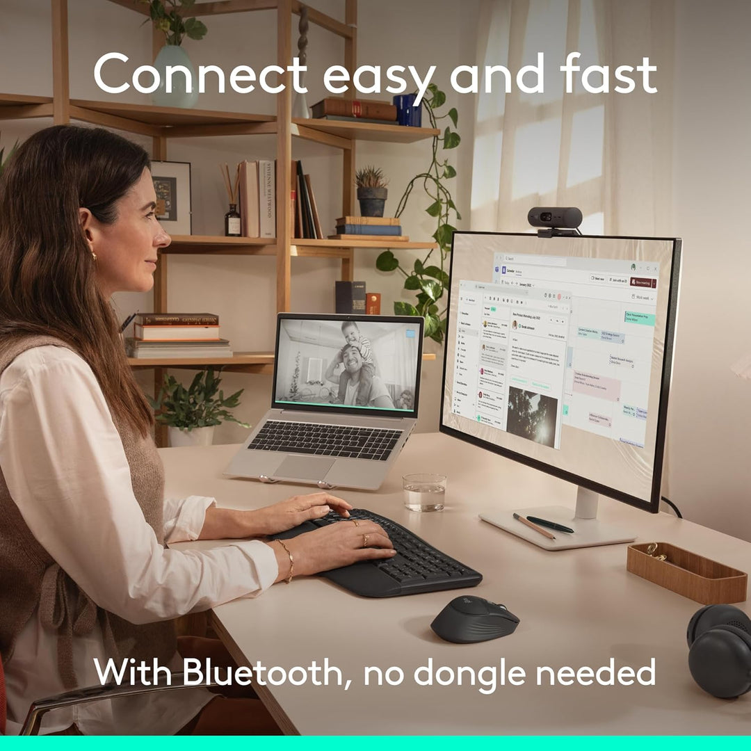 Logitech Signature Comfort Plus Combo MK880 Combo de teclado y mous...
