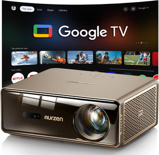 Aurzen EAZZE D1 MAX - Proyector inteligente Google TV compatible co...