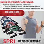 SPRI Xertube, cuerdas trenzadas para ejercicios con banda resistente