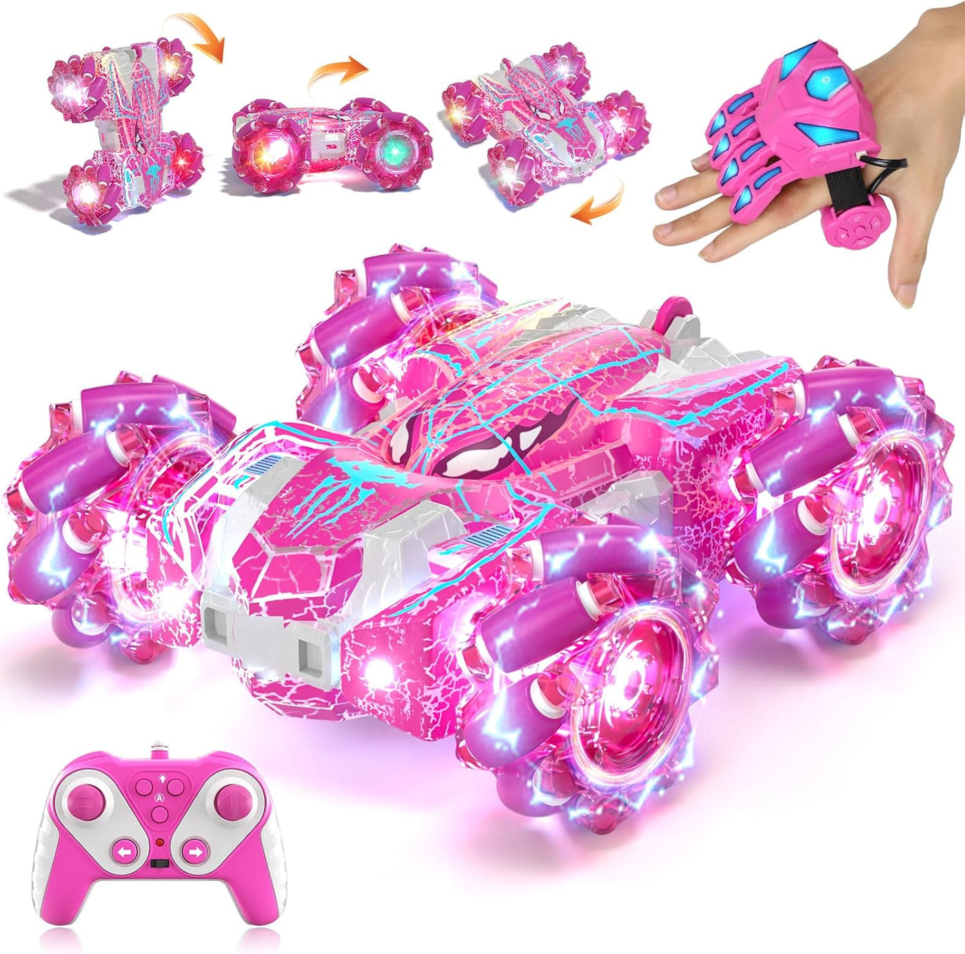 SOGAWEBB Juguetes de araña para niñas 4 5 6 7 8 9 10 11 12, coche d...