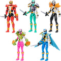 Power Rangers Dino Fury Paquete de Equipo, Figuras de Acción de 6 Pulgadas, Juguetes para Niños y Niñas de 4 Años, Set de Figuras de Acción, Juguetes de Superhéroes (Exclusivo de Amazon)