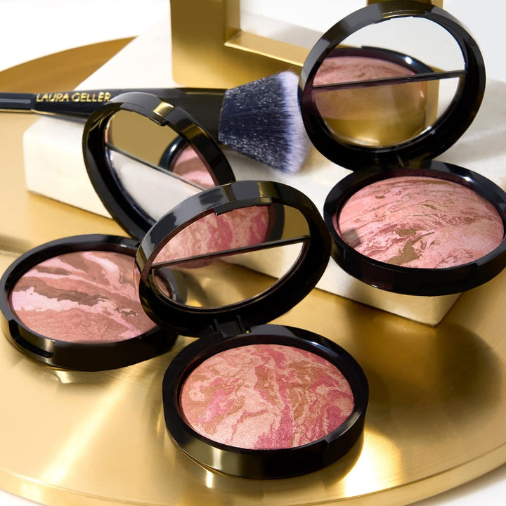 LAURA GELLER NEW YORK Blush-n-Bronze - Rubor bronceador marmoleado...