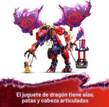 LEGO NINJAGO Thunderfang Dragon of Chaos - Juguete de