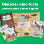 KiwiCo Dinosaur Fossil Dig Kit - Juguete de paleontología de esqueleto, para edades 6+