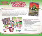 Pokemon TCG: Escarlata y Violeta: Fuerzas Temporales: Elite Trainer Box: Hojas de Hierro
