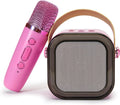 FAO Schwarz Altavoz de karaoke Bluetooth con micrófono inalámbrico