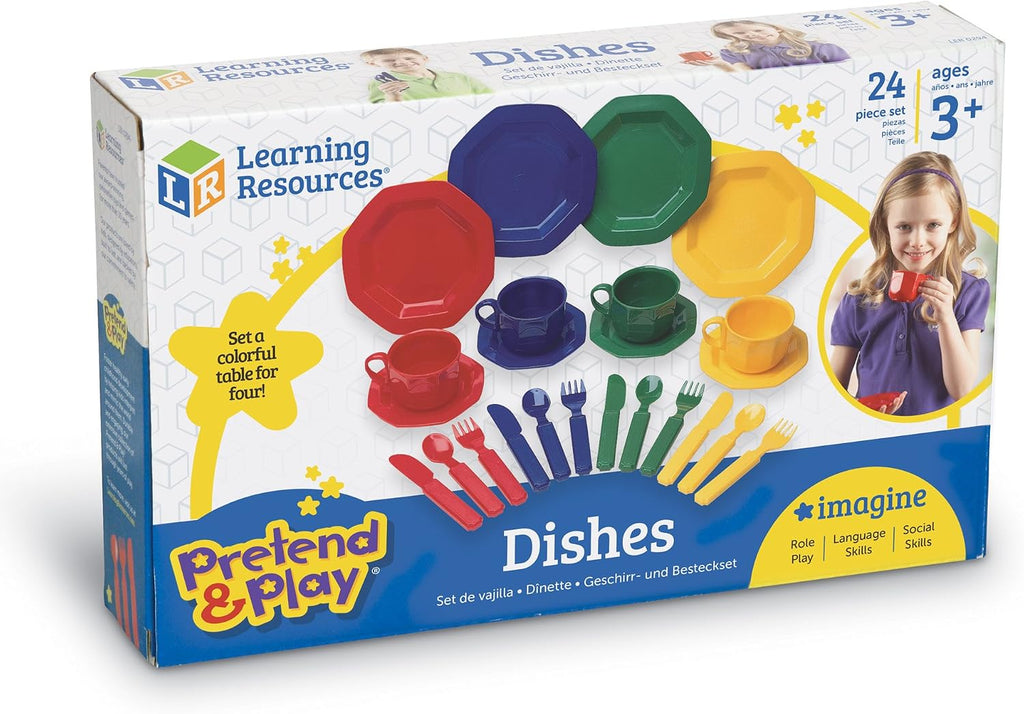 Learning Resources Juego de platos de simulación y juego