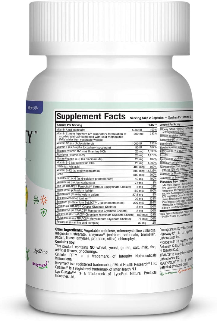 Multivitamínico 50 Plus \u2013 Multivitamínico diario de más de 50...