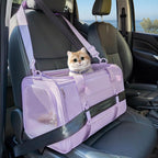 PETSFIT Transportador de gatos suave con hebillas de seguridad patentadas