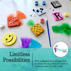 Juego de imanes para nevera de Pinwheel Crafts