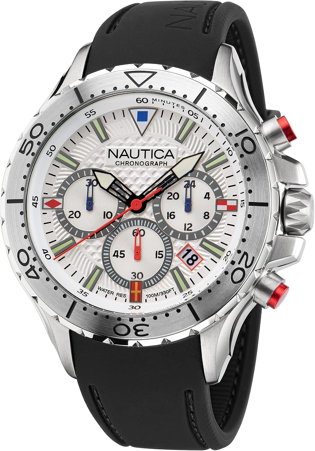 Reloj Nautica NST Chronograph para hombre 49 mm