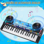 37 Teclas Actualizadas Teclado De Piano Para Niños Con Soporte De Música De