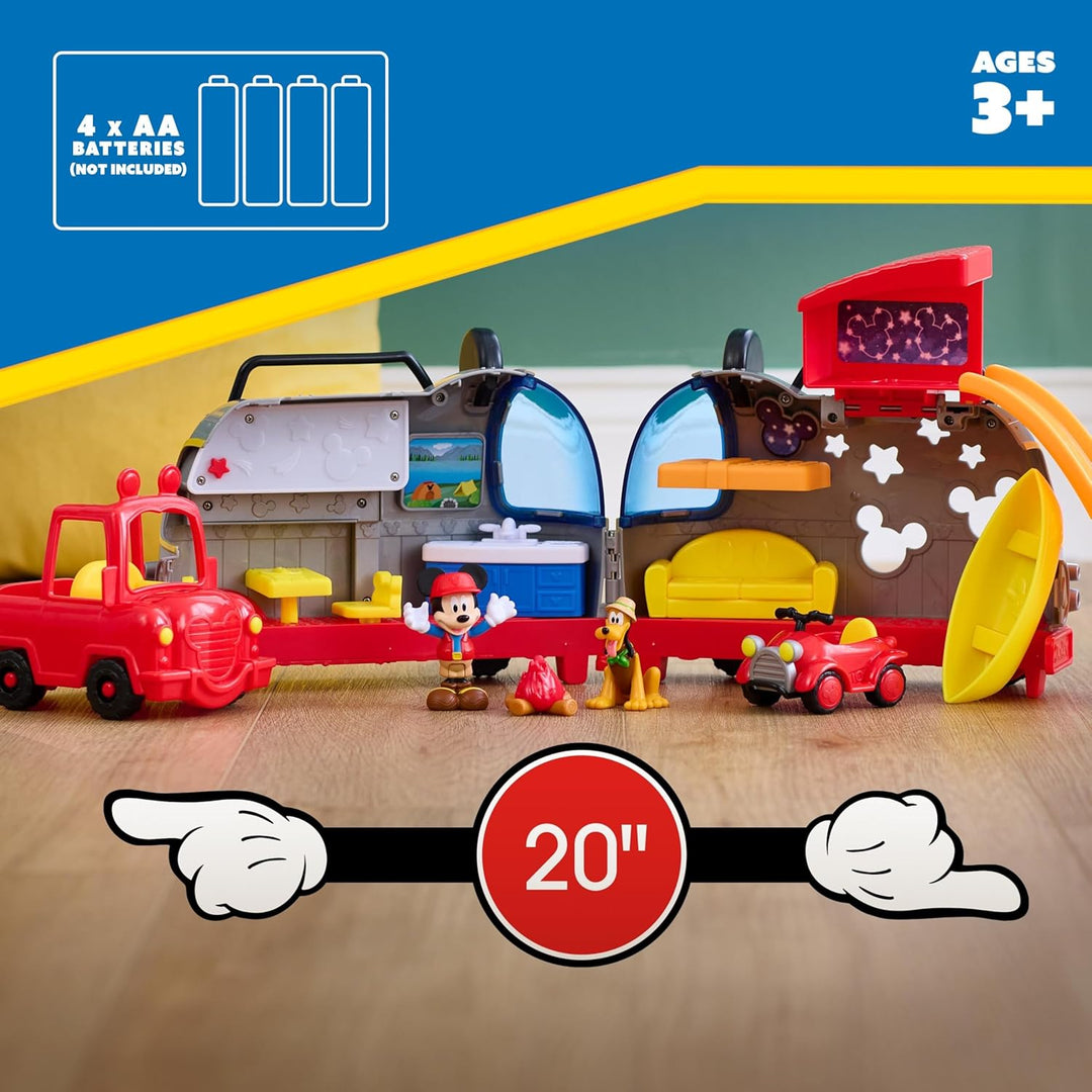 Disney Junior Mickey Mouse Happy Camper - Juego de luces y