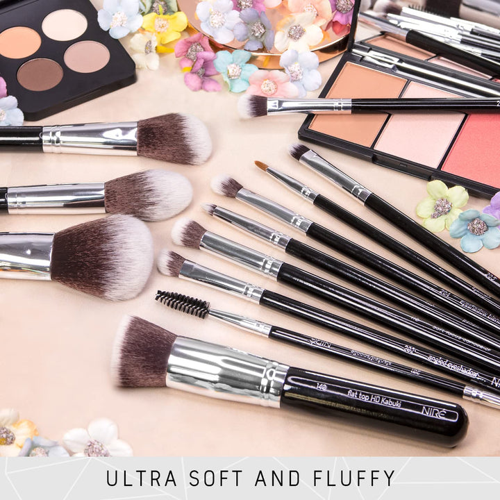 Niré Beauty - Juego de brochas de maquillaje profesional galardonad...