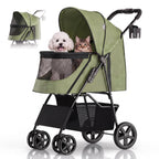 Cochecito para mascotas para perros y gatos pequeños/medianos | Cochecito
