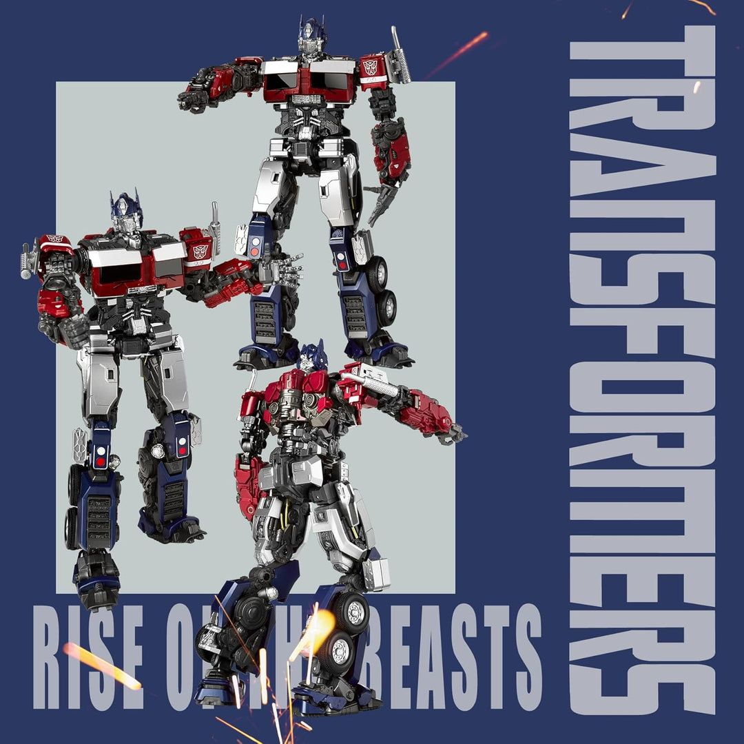 YOLOPARK Optimus Prime Transformers Toys Rise of The Beasts Figuras...