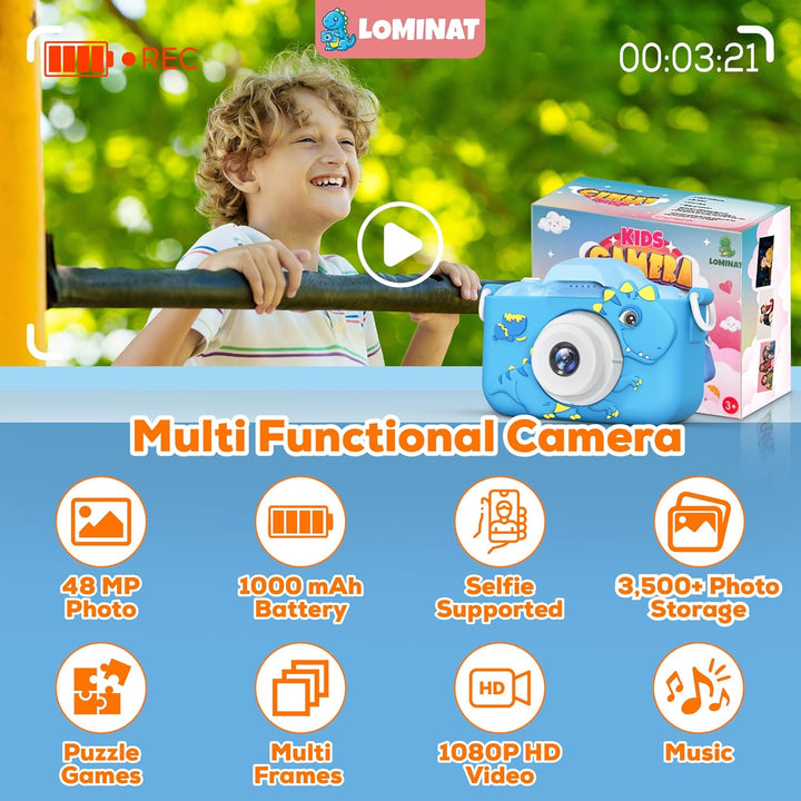 Cámara para Niños de 3, 4, 5, 6, 7, 8, 9 Años Niños y Niñas \u2013...