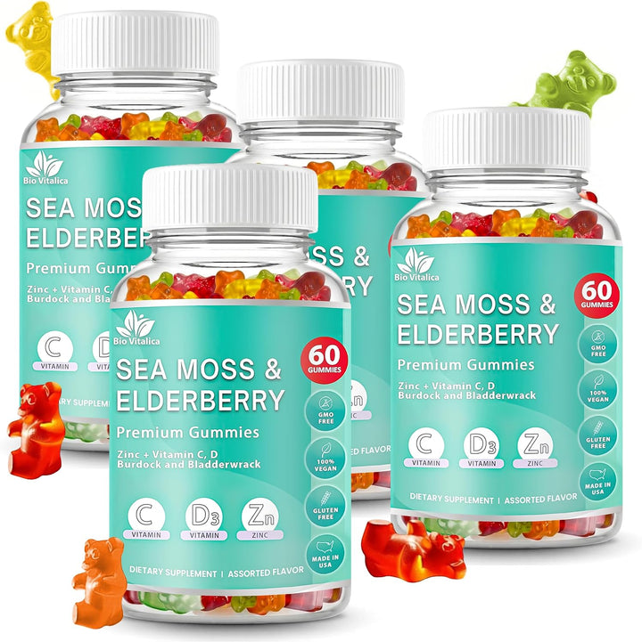 BIO VITALICA Gomitas de musgo marino BioVitalica \u2013 Vitamina C...