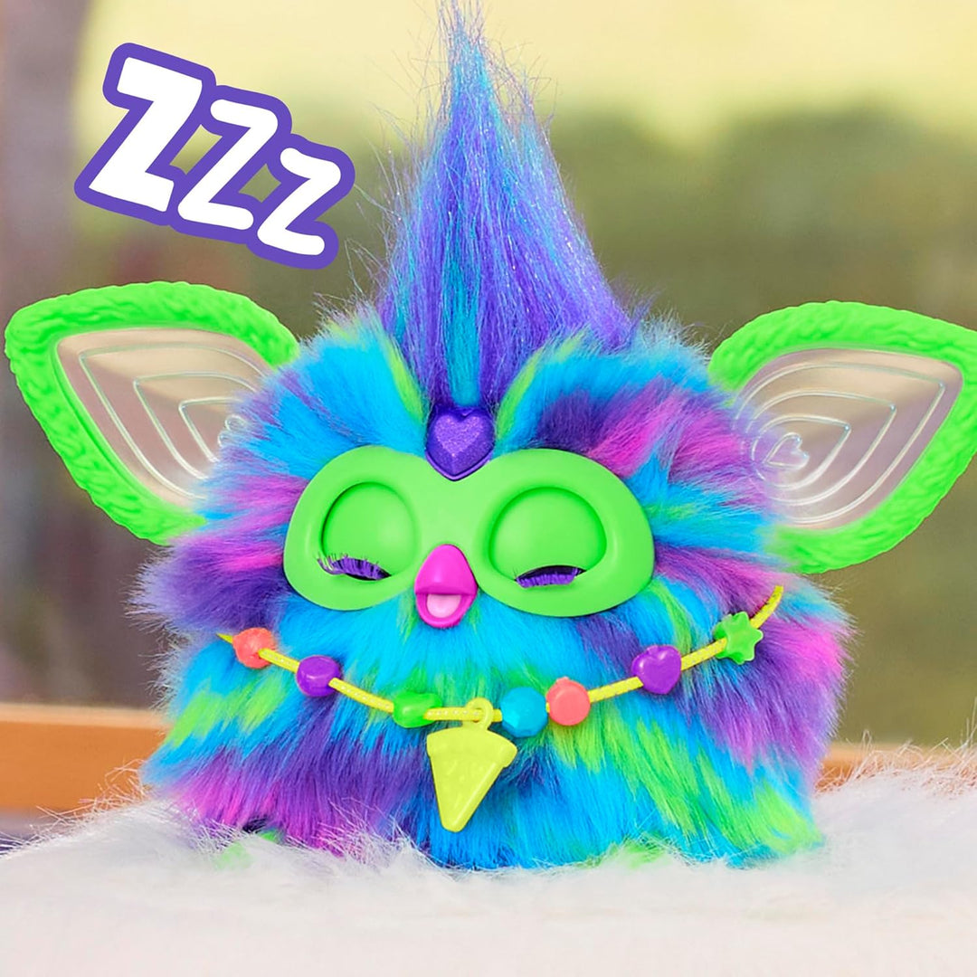 Furby Galaxy brilla en la oscuridad 15 accesorios de moda