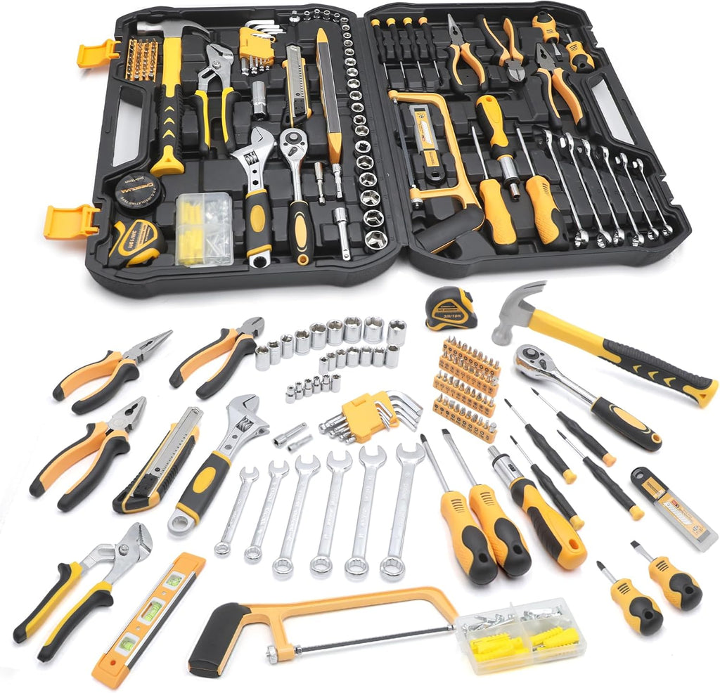 Kit de herramientas para el hogar 199 piezas juego de
