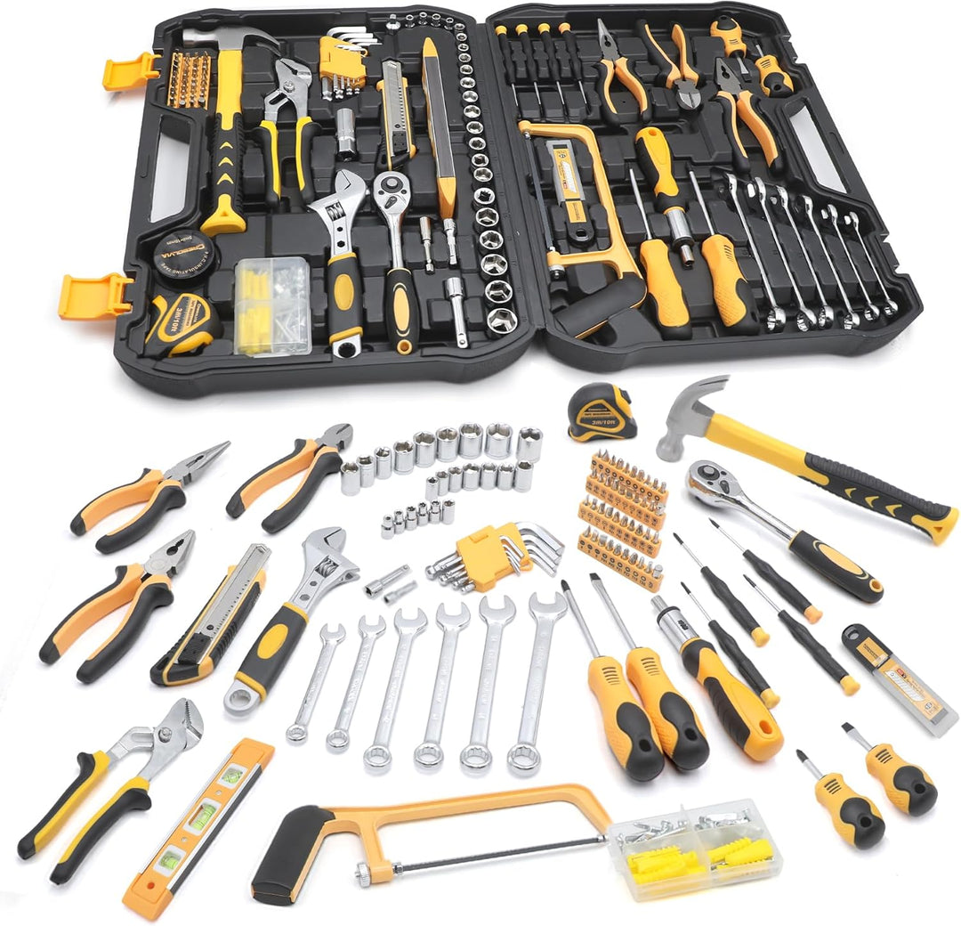 Kit de herramientas para el hogar 199 piezas juego de
