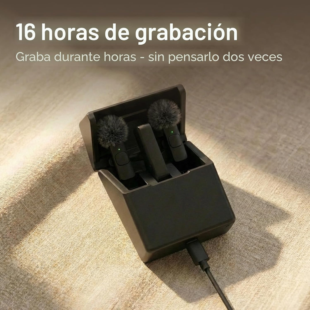 Mini Mic Pro (Último modelo: micrófono inalámbrico para iPhone, iPa...
