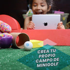 Sphero Mini Golf: Pelota de robot programable habilitada para aplicaciones – Juguete educativo STEM para niños de 8 años en adelante – Conduce, juega y codifica con la aplicación Play & Edu, color blanco cáscara de huevo