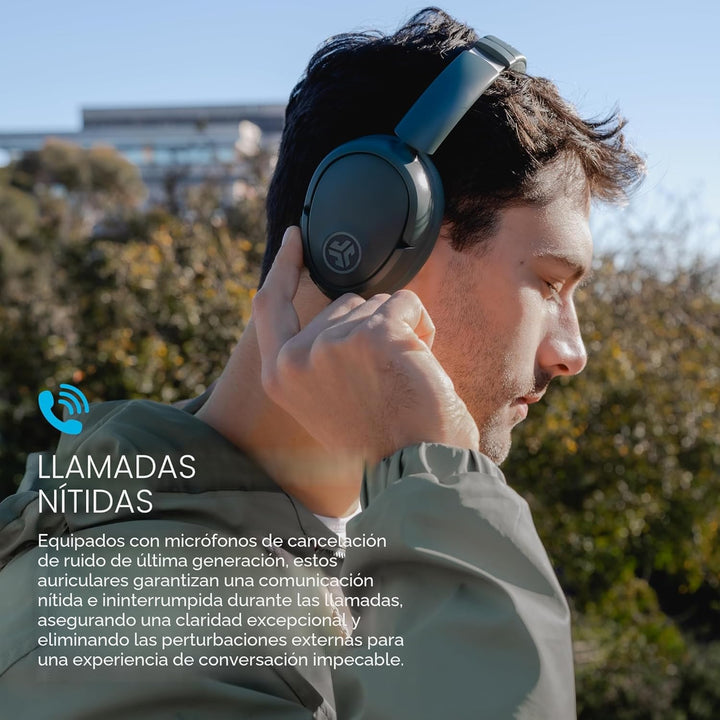 Auriculares inalámbricos JLab JBuds Lux ANC, Sage, cancelación acti...