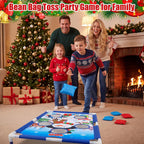 Gemscream Juego de lanzamiento de bolsas de frijoles navideños 6 bolsas