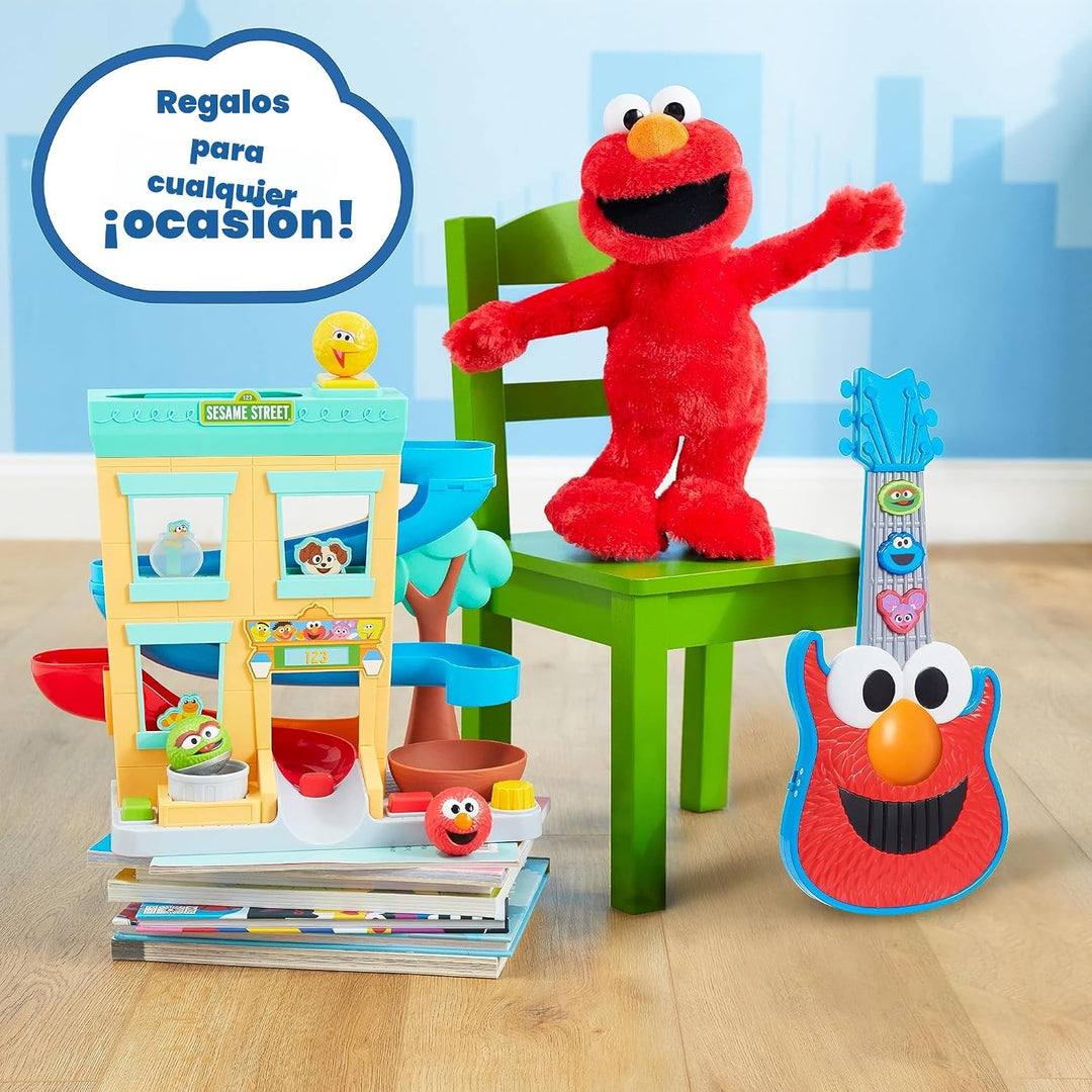 Barrio Sésamo Elmo Deslizador Cantante y Bailarín - Peluche de 14 p...