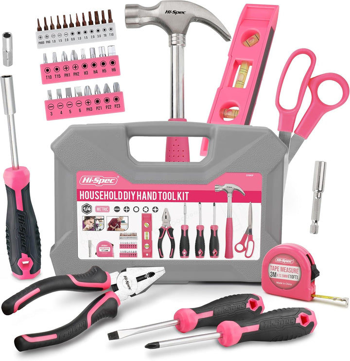 Hi-Spec Kit de herramientas, juego de herramientas manuales para el...