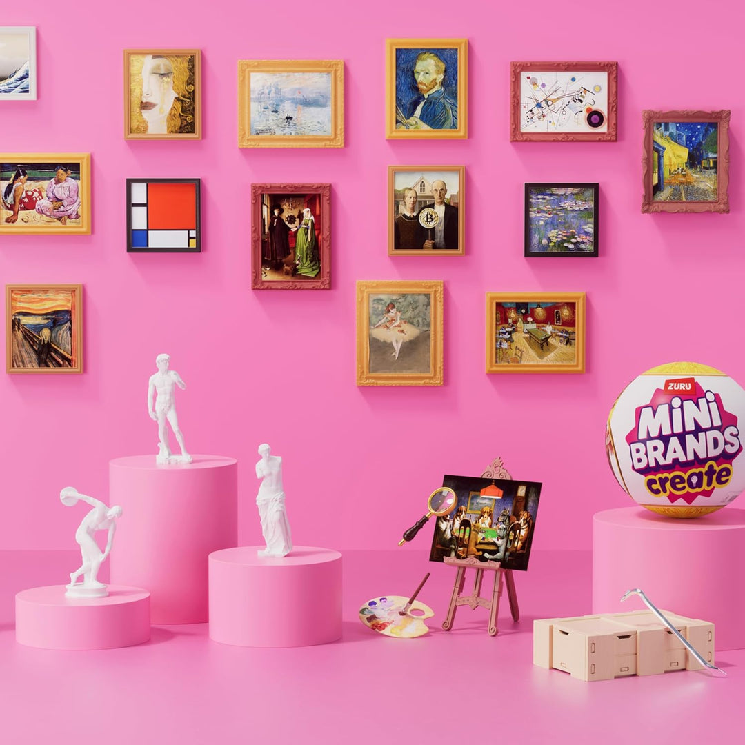Mini Brands Crea Obras Maestras Mini Serie 1 Paquete de 2
