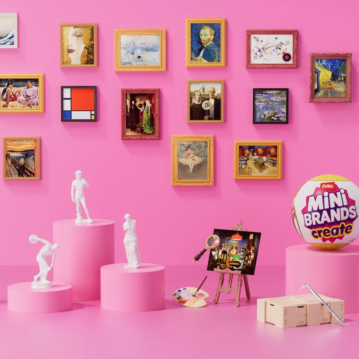 Mini Brands Crea Obras Maestras Mini Serie 1 Paquete de 2