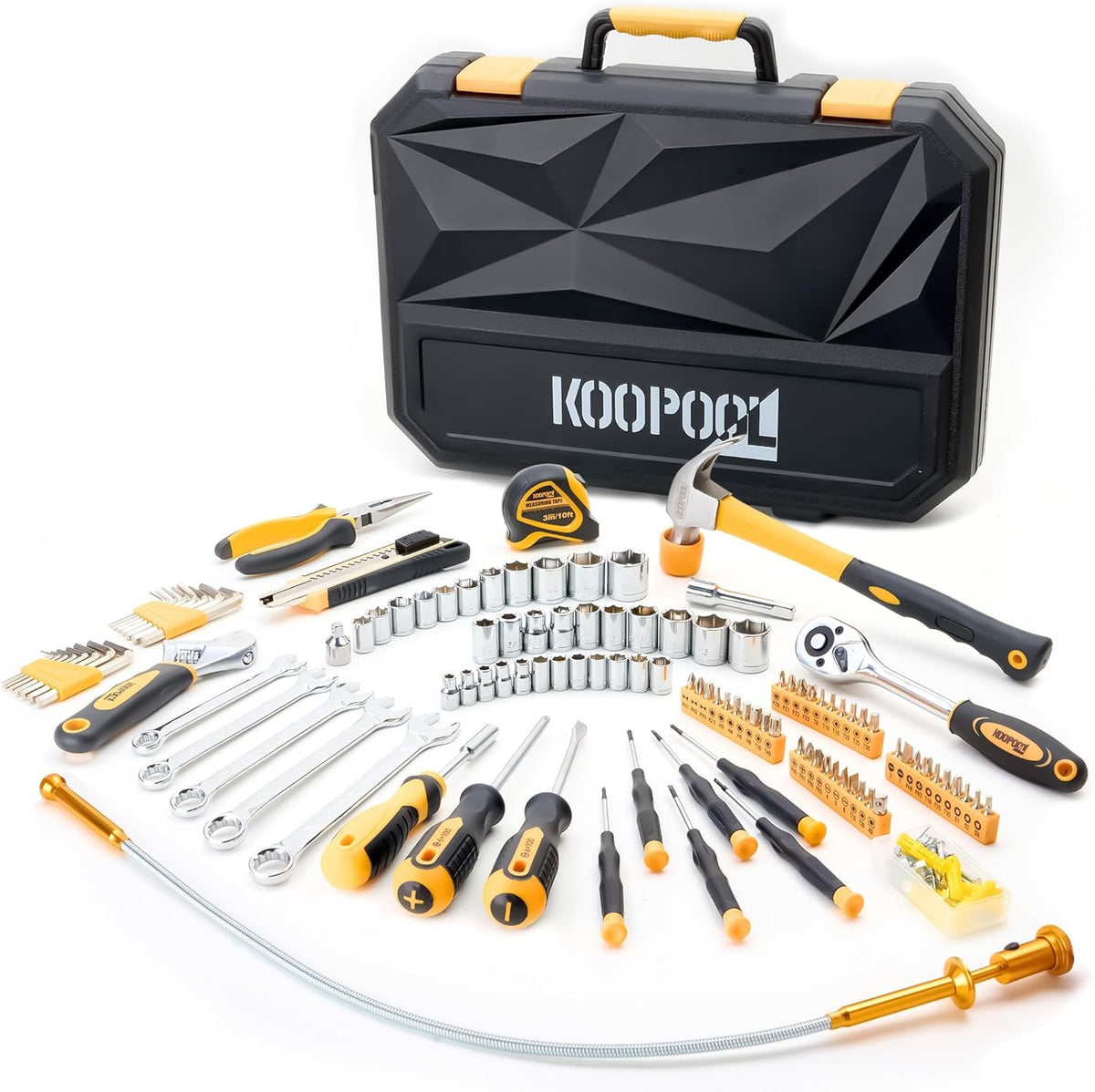 Juego de herramientas de 159 piezas kit de caja de
