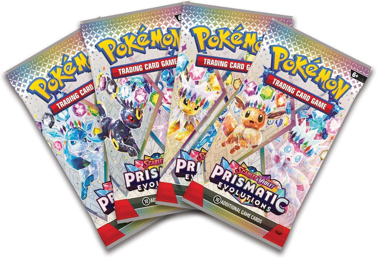 Pokemon TCG Scarlet &amp; Violet 8.5 Evoluciones prismáticas Caja s...