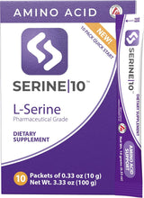 SERINE10 L-Serine Nootropics Paquetes - Apoya la salud cerebral, la...