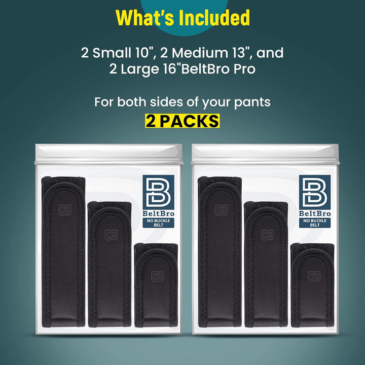 BeltBro Pro para hombres \u2013 Cinturón elástico sin hebilla BeltP...