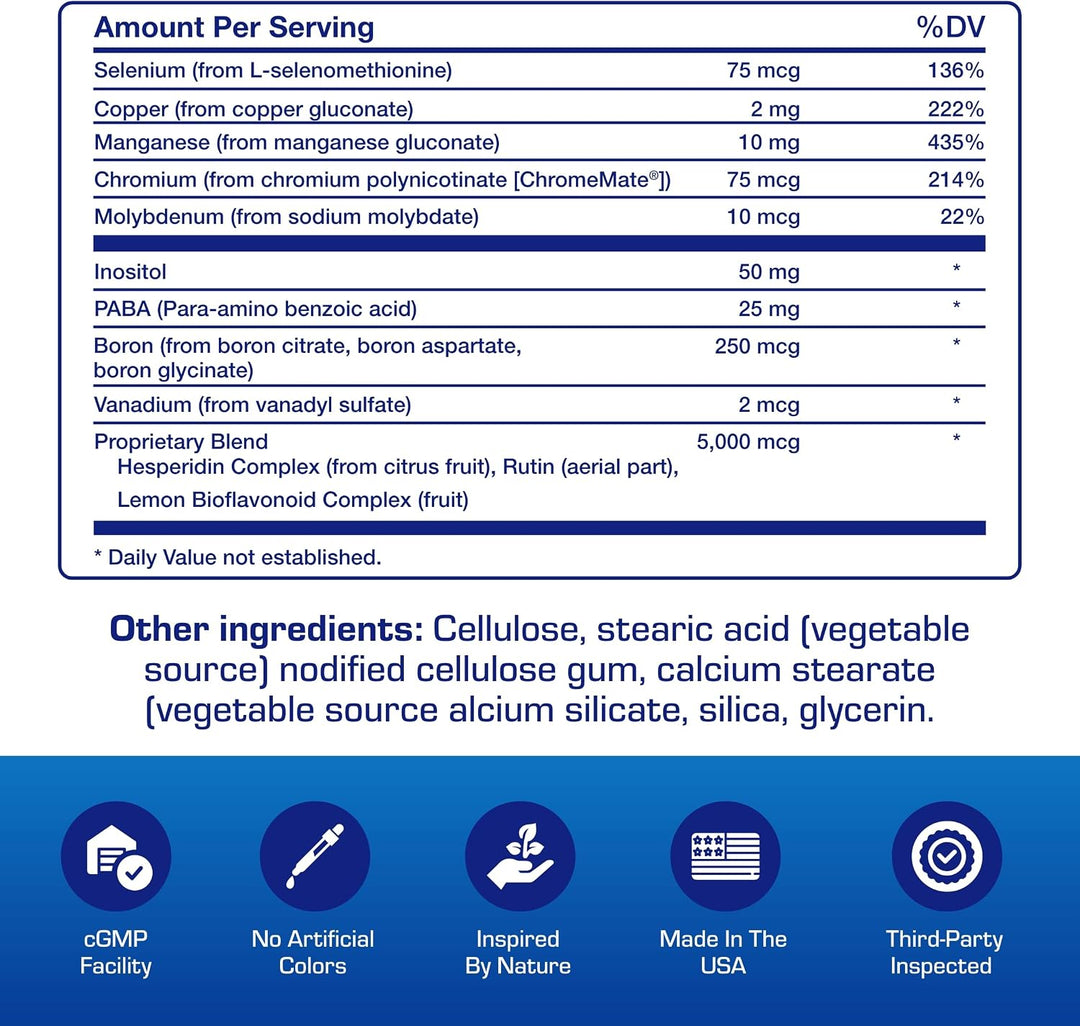 Multivitamínico para adultos 30 en 1 con hierro, rico en antioxidan...
