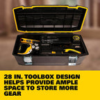 STANLEY Caja de herramientas portátil de espuma estructural de 28 pulgadas